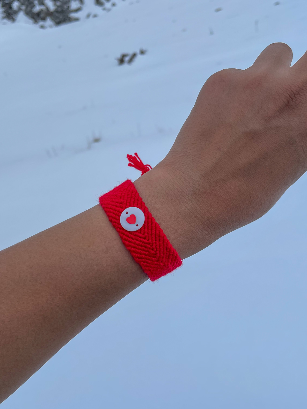 Bracciale Legame Rosso